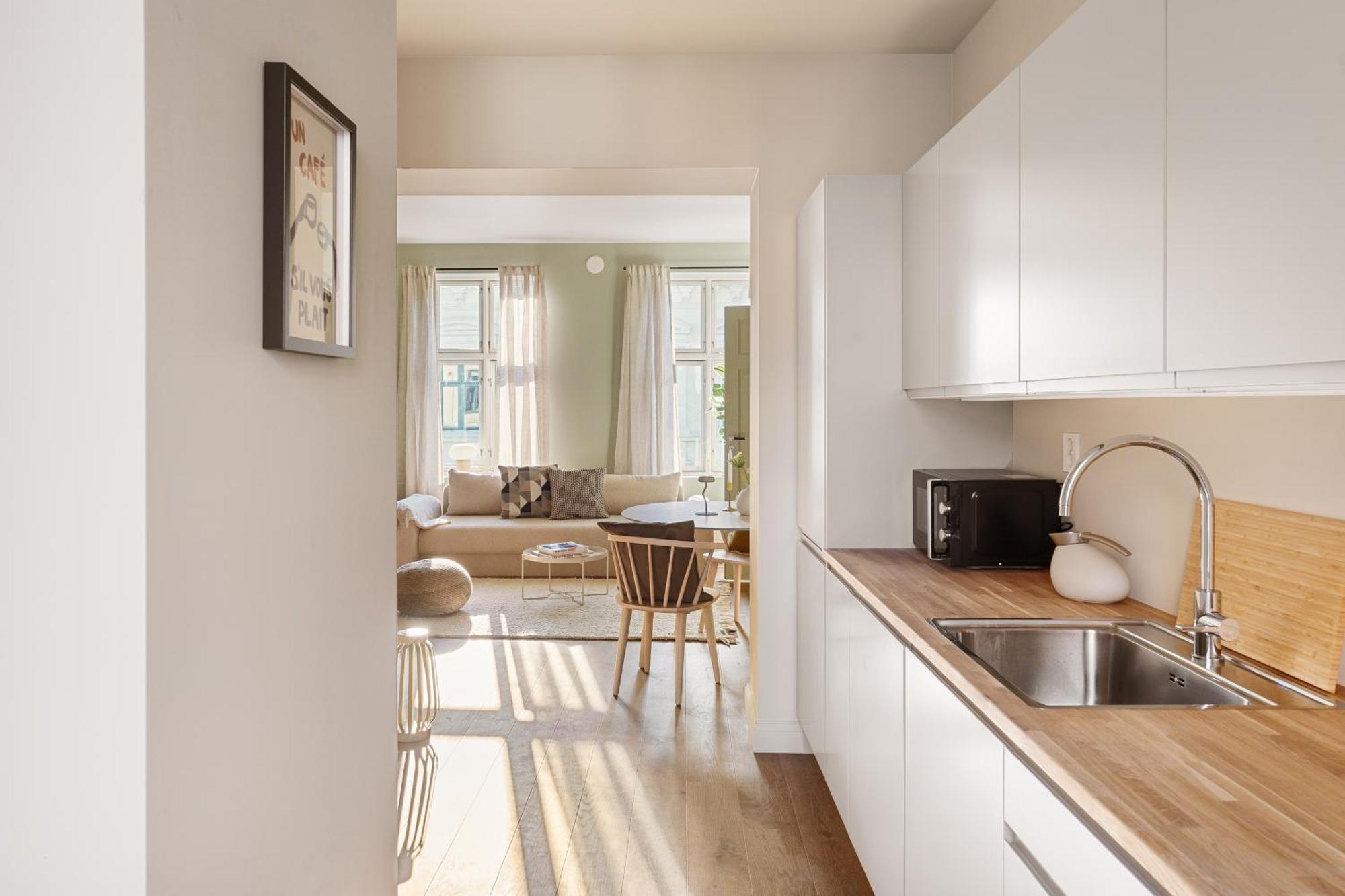 Dinbnb Apartments Gruenerlokka I 2-Bedroom With Double Queen Room & Balcony Oslo Exterior photo